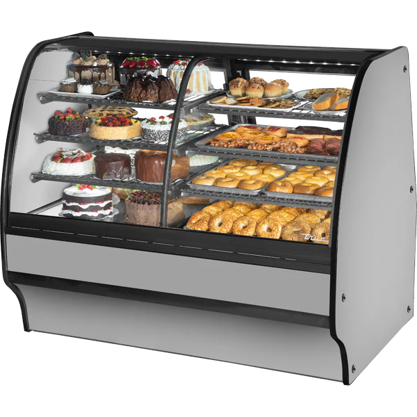 Curved Glass Display Merchandisers