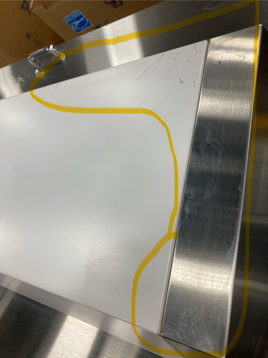 Scratch & Dent - TMC-49-DS-SS-HC WHT/SS, Serial Number  # - 10823845-1